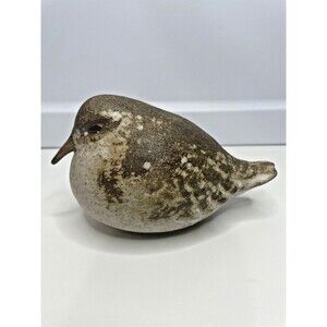 VTG ANDERSEN DESIGN STUDIO POTTERY "THE GENTLE SANDPIPER" BIRD FIGURINE
